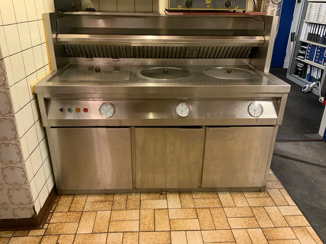 2001 hewigo b22 friteuse (3 zones) - afbeelding 1 van  9