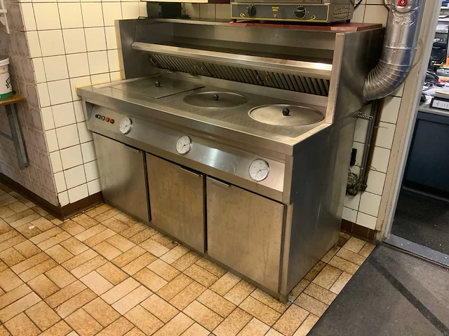 2001 hewigo b22 friteuse (3 zones) - afbeelding 2 van  9