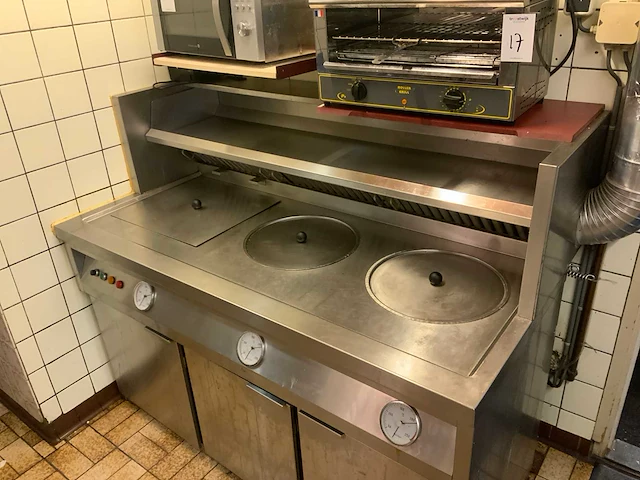 2001 hewigo b22 friteuse (3 zones) - afbeelding 3 van  9