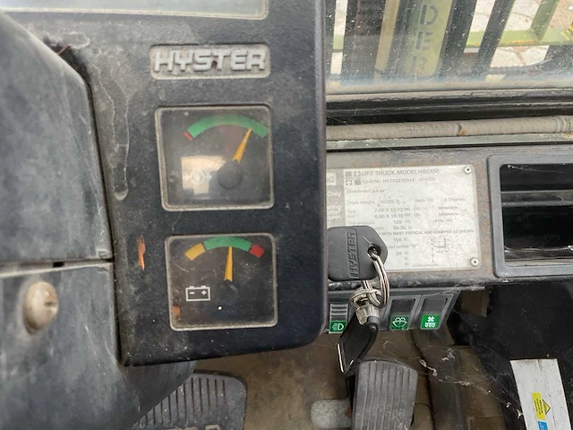 2001 hyster h 60 xm vorkheftruck - afbeelding 7 van  18