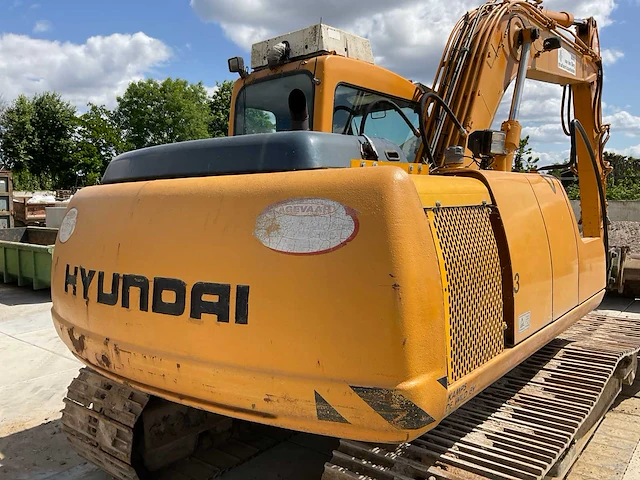 2001 hyundai robex 130lc-3 rupsgraafmachine - afbeelding 10 van  43
