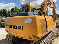 2001 hyundai robex 130lc-3 rupsgraafmachine - afbeelding 10 van  43