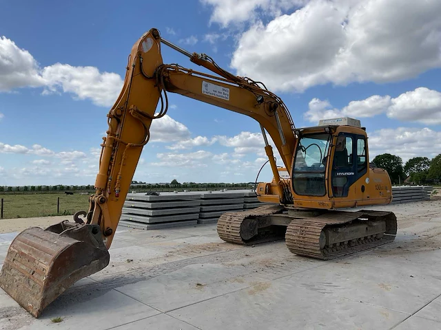 2001 hyundai robex 130lc-3 rupsgraafmachine - afbeelding 1 van  43