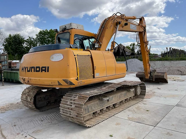 2001 hyundai robex 130lc-3 rupsgraafmachine - afbeelding 39 van  43