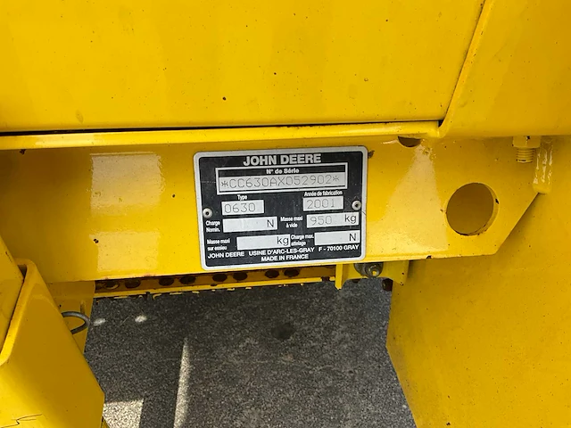 2001 john deere 630a gras pick-up - afbeelding 8 van  8