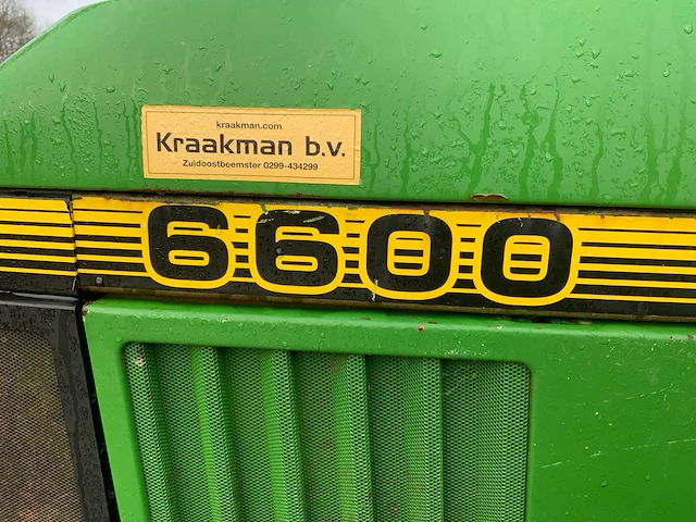 2001 john deere 6600 vierwielaangedreven landbouwtractor - afbeelding 3 van  76