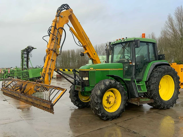 2001 john deere 6600 vierwielaangedreven landbouwtractor - afbeelding 1 van  76