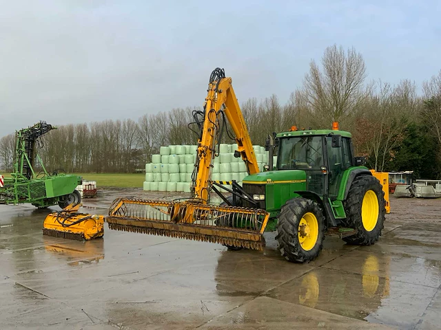 2001 john deere 6600 vierwielaangedreven landbouwtractor - afbeelding 12 van  76