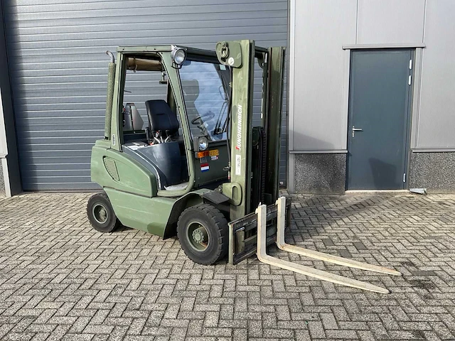2001 jungheinrich dfg 25 vorkheftruck - afbeelding 1 van  14