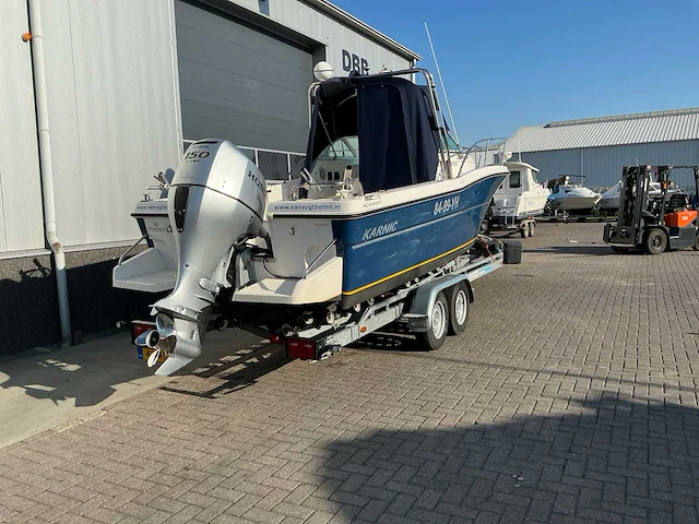 2001 karnic bleu water 2250 kajuitboot - afbeelding 16 van  22