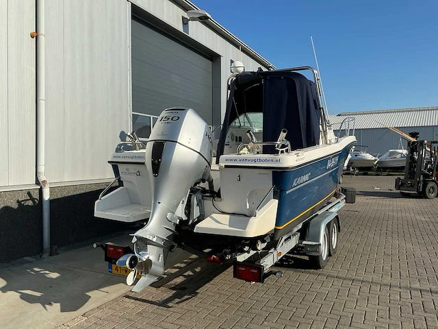 2001 karnic bleu water 2250 kajuitboot - afbeelding 17 van  22