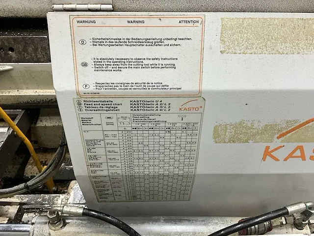 2001 kasto kastotwin a4 bandzaagmachine - afbeelding 22 van  35