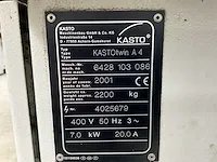 2001 kasto kastotwin a4 bandzaagmachine - afbeelding 29 van  35