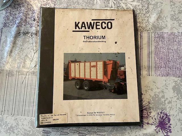 2001 kaweco thorium 35 opraapwagen - afbeelding 37 van  43