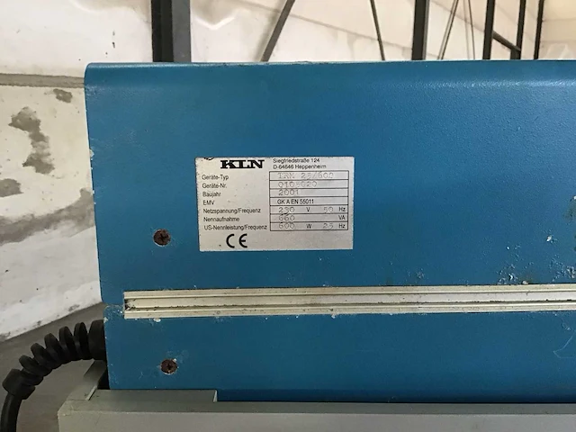 2001 kln trm 25/600 ultrasone cleaning module - afbeelding 4 van  6