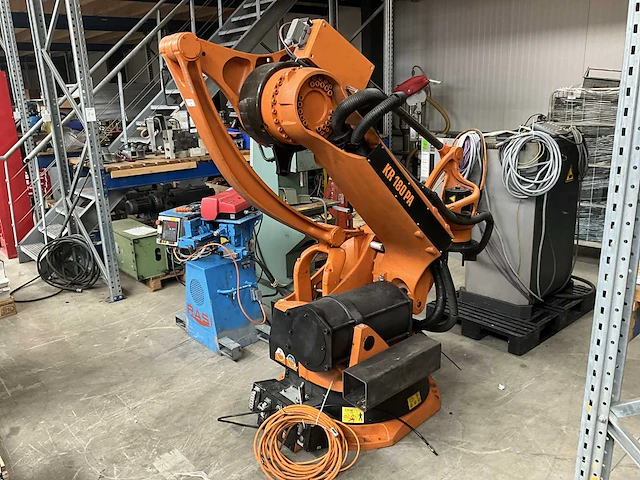2001 kuka kr 180pa palletiseer robotarm - afbeelding 8 van  14