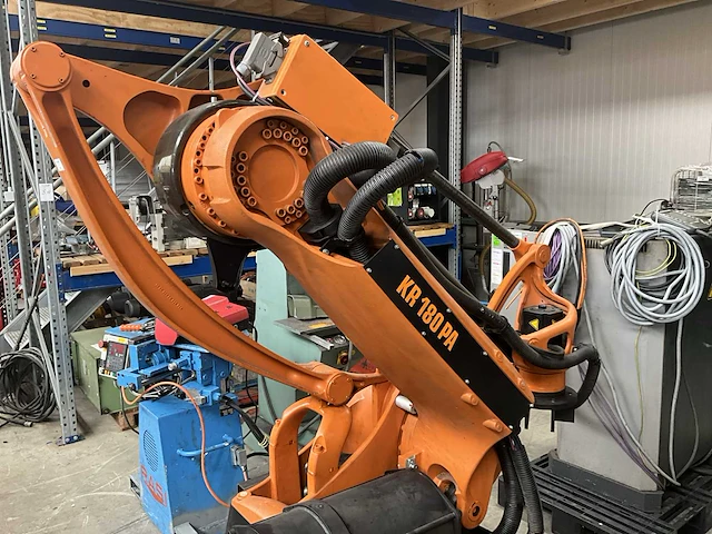 2001 kuka kr 180pa palletiseer robotarm - afbeelding 9 van  14