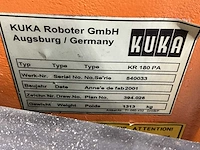2001 kuka kr 180pa palletiseer robotarm - afbeelding 13 van  14