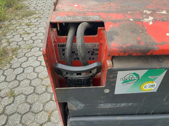 2001 lafis leh 16c elektrische palletwagen - afbeelding 5 van  8