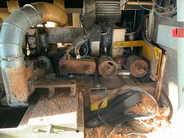 2001 leadermac lmc 623 compact schaaf plofileer machine - afbeelding 2 van  12