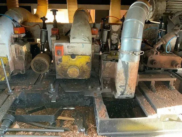 2001 leadermac lmc 623 compact schaaf plofileer machine - afbeelding 3 van  12