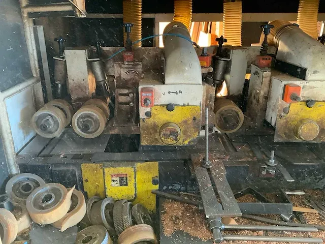 2001 leadermac lmc 623 compact schaaf plofileer machine - afbeelding 4 van  12