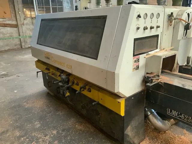 2001 leadermac lmc 623 compact schaaf plofileer machine - afbeelding 5 van  12