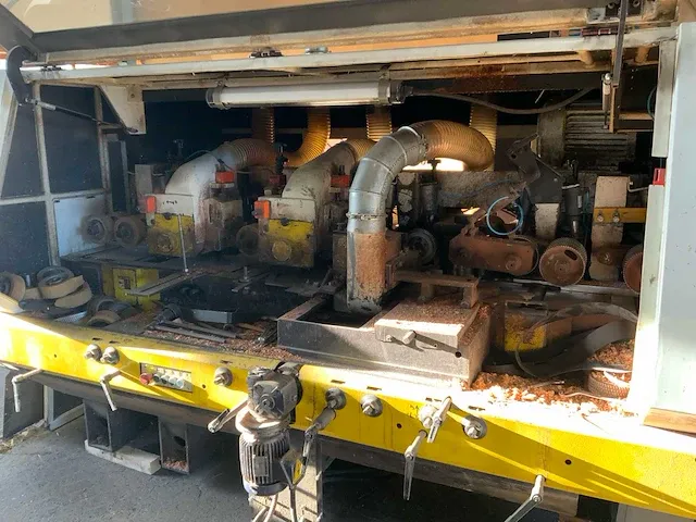 2001 leadermac lmc 623 compact schaaf plofileer machine - afbeelding 12 van  12