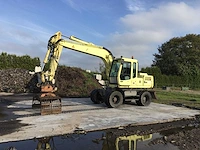 2001 liebherr a 900 b litronic banden graafmachine
