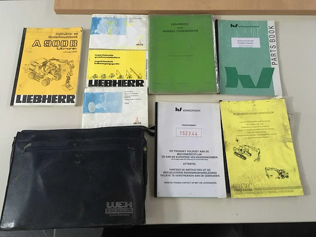 2001 liebherr a 900 b litronic banden graafmachine - afbeelding 19 van  30