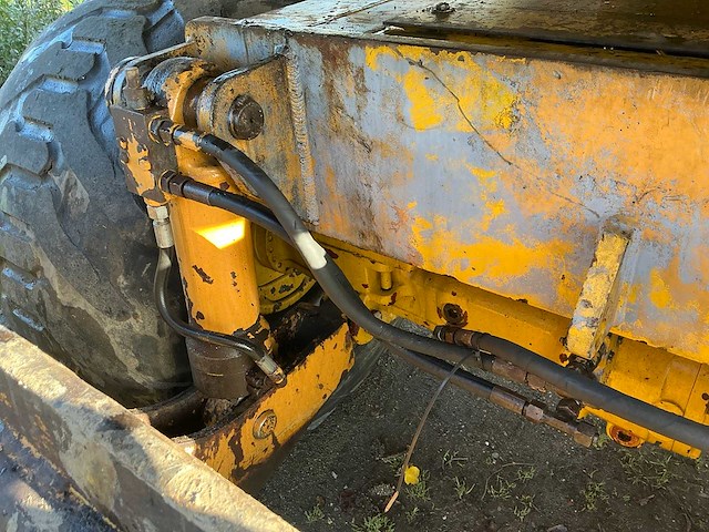 2001 liebherr a312 banden graafmachine - afbeelding 4 van  33