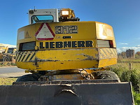 2001 liebherr a312 banden graafmachine - afbeelding 7 van  33