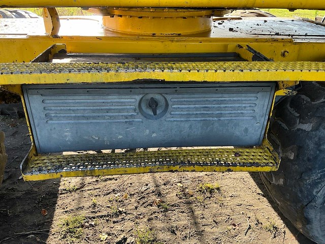 2001 liebherr a312 banden graafmachine - afbeelding 11 van  33