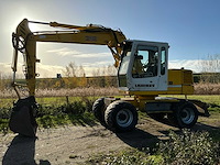 2001 liebherr a312 banden graafmachine - afbeelding 12 van  33