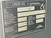 2001 linde e30-600/02 vorkheftruck - afbeelding 13 van  20
