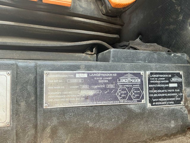 2001 ljungby l17 shovel - afbeelding 8 van  19