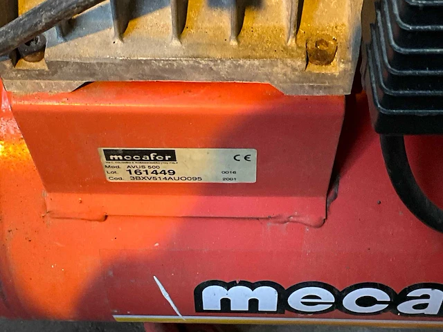 2001 mecafer avus 500 luchtcompressor - afbeelding 4 van  4
