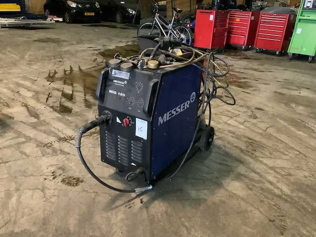 2001 messer mig 160 lasapparaat - afbeelding 1 van  8