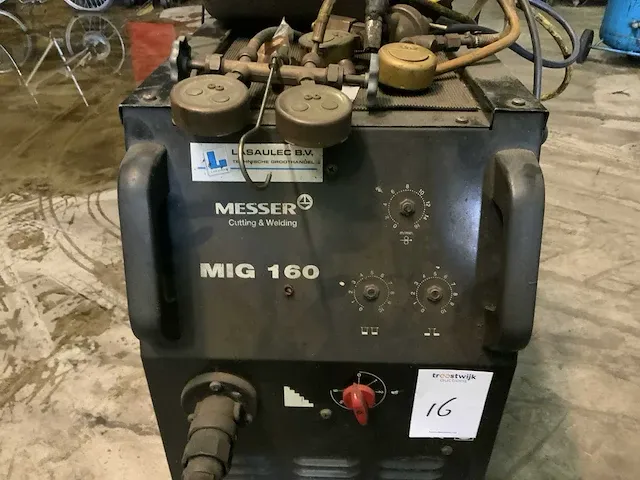2001 messer mig 160 lasapparaat - afbeelding 2 van  8