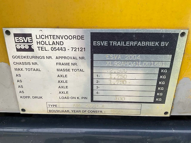 2001 nido stratos awk 2500-1 zoutstrooier - afbeelding 7 van  16