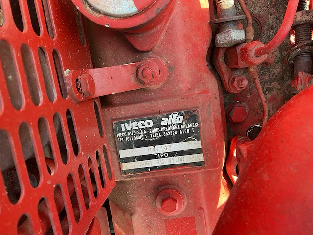 2001 nijhuis iveco aifo hgt1-150.315 sprinklerpomp pompunit - afbeelding 8 van  23