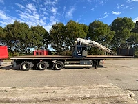 2001 nooteboom uitschuifbare dieplader (35.5m) met verrijdbare 2010 kennis kraan r40/120 - afbeelding 2 van  84