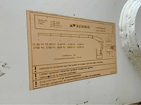 2001 nooteboom uitschuifbare dieplader (35.5m) met verrijdbare 2010 kennis kraan r40/120 - afbeelding 37 van  84