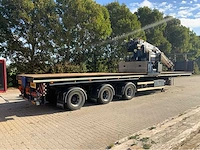 2001 nooteboom uitschuifbare dieplader (35.5m) met verrijdbare 2010 kennis kraan r40/120 - afbeelding 3 van  84