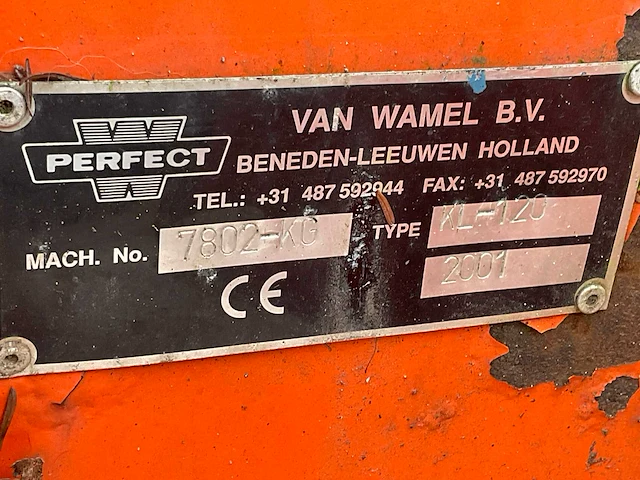 2001 perfect kl-120 klepelmaaier - afbeelding 2 van  10