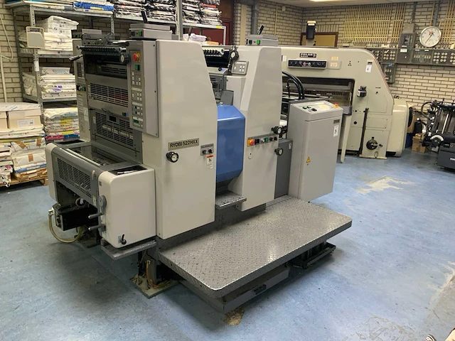 2001 ryobi 522hxx kleuren offsetpers - afbeelding 10 van  17