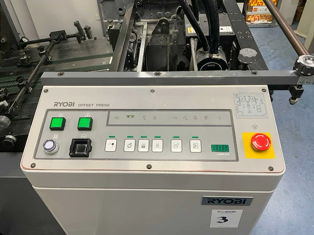 2001 ryobi 522hxx kleuren offsetpers - afbeelding 16 van  17