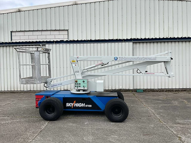 2001 skyhigh st 100 kniktelescoop hoogwerker - afbeelding 12 van  22