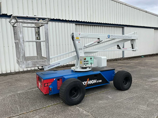 2001 skyhigh st 100 kniktelescoop hoogwerker - afbeelding 16 van  22