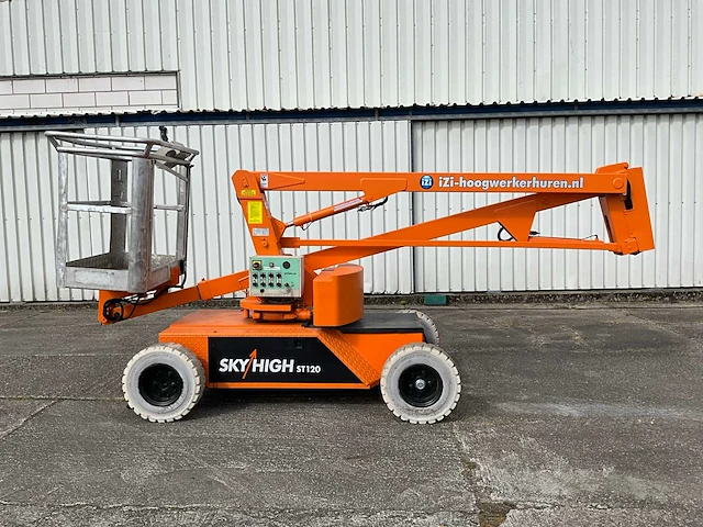 2001 skyhigh st 120 e kniktelescoop hoogwerker - afbeelding 12 van  20